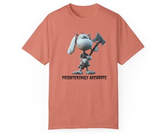 Dragon's Lair Halloween Special T - "Frighteningly Accurate"  Unisex Garment-Dyed T-shirt