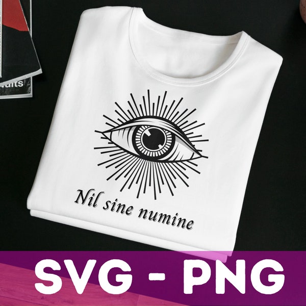 Nil sine numine, Trendy Sublimations, Mottos & Motivational Quotes - Versatile Prints for Custom Apparel, Home Décor