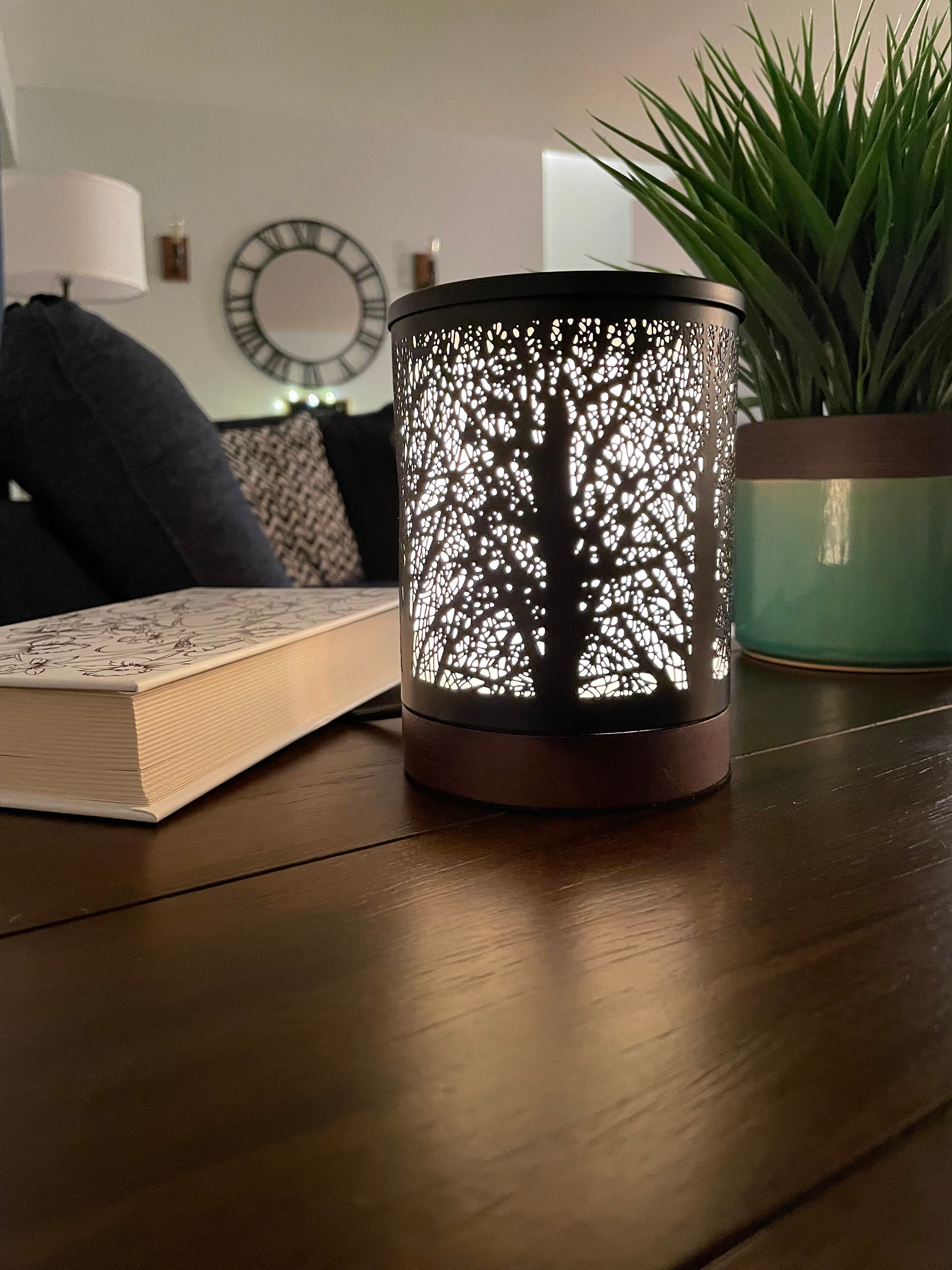Custom Candle Warmer Lamp | Electric Wax Burner | Fragrance Lamp for Scented Wax| Custom Gift for Mother&#39;s Day | Electric Candle Warmer