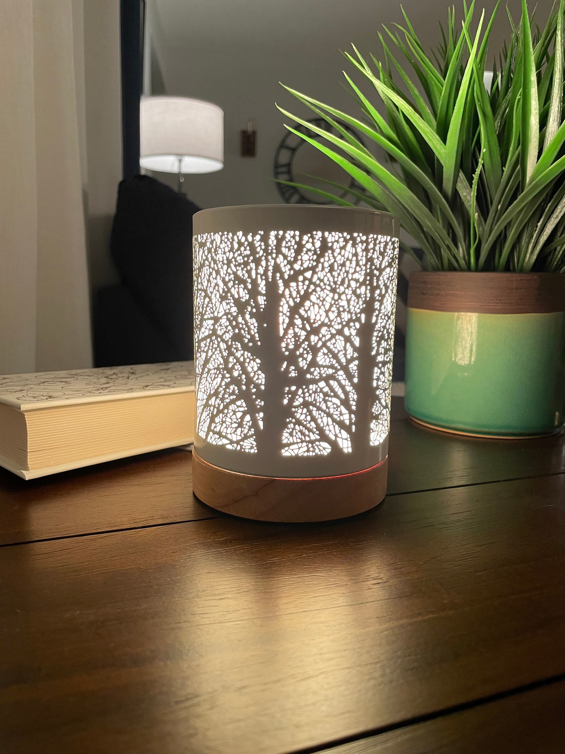 Custom Candle Warmer Lamp | Electric Wax Burner | Fragrance Lamp for Scented Wax| Custom Gift for Mother&#39;s Day | Electric Candle Warmer
