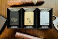 Groomsmen Gifts Personalized Zippo Lighter - Custom Engraved Zippo lighters are ideal for Groomsmen gifts, Best Man, Officiant or Bridesmaid
