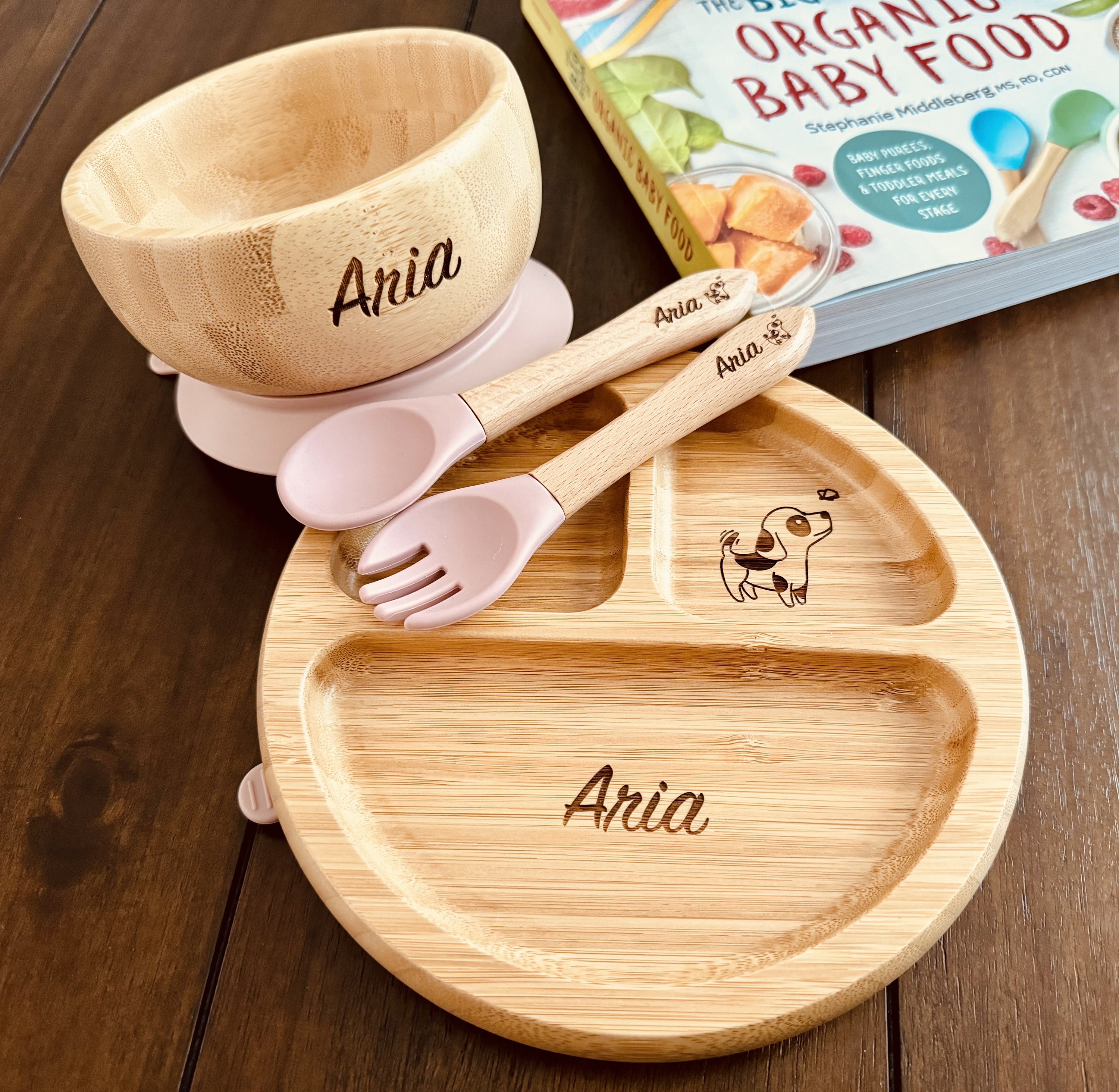 Personalised childrens plates and bowls sales