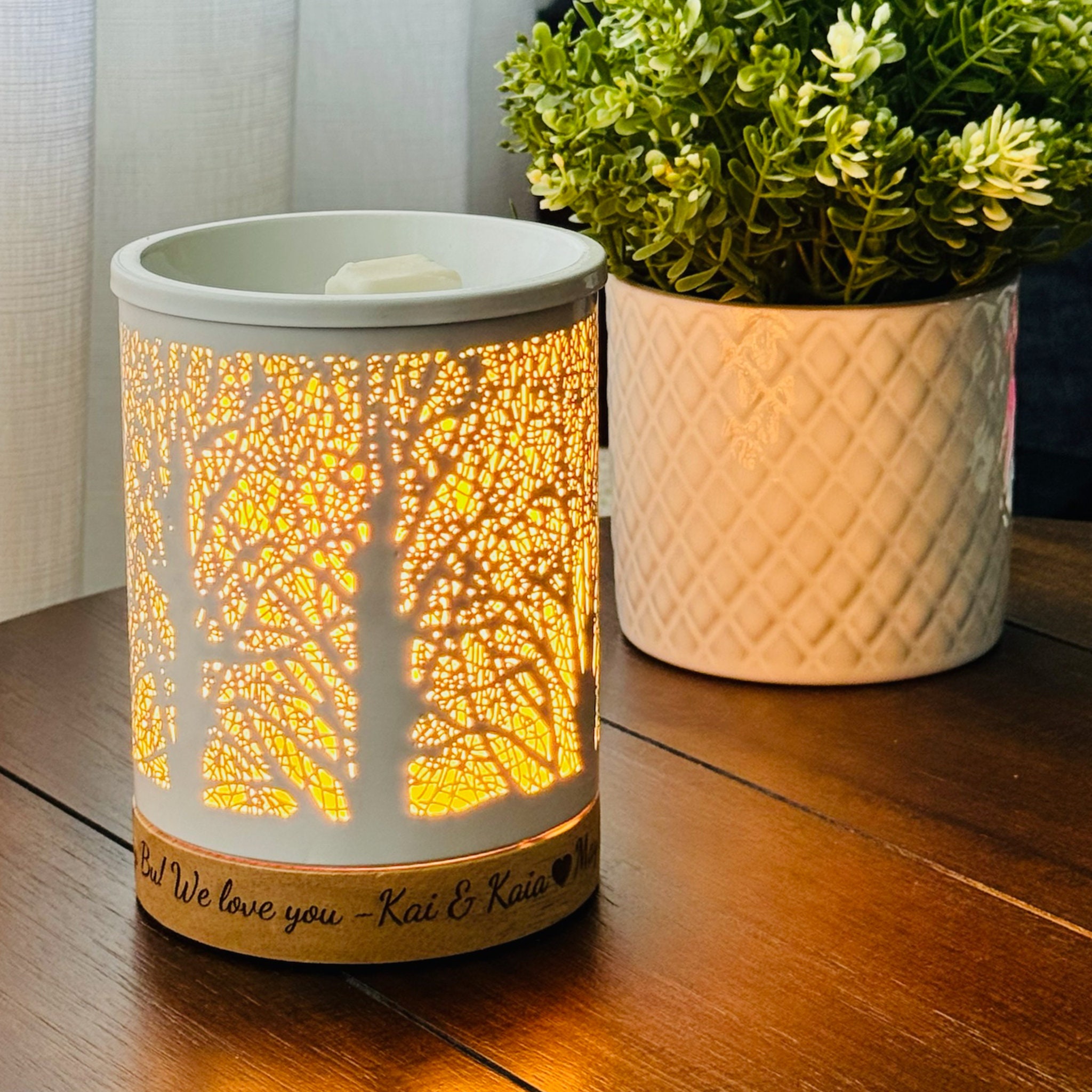 Custom Candle Warmer Lamp | Electric Wax Burner | Fragrance Lamp for Scented Wax| Custom Gift for Mother&#39;s Day | Electric Candle Warmer