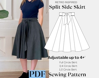 Circle skirt elastic waist hotsell