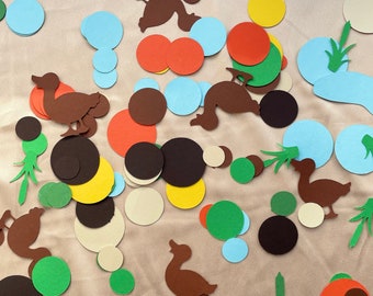 Duck Confetti, Lucky Duck First Birthday Decoration, One Boy Birthday, One Girl Birthday, Baby Duck-themed Birthday, Party Neutral Colors