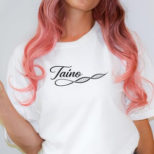 Camiseta con ADN Taíno / Camiseta de herencia puertorriqueña, colores cómodos