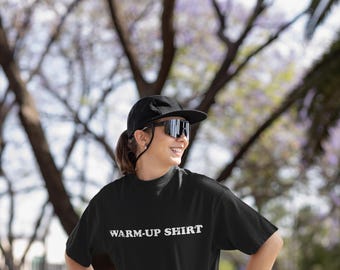 Warm-Up Shirt | Oversized Gym T| Iron-Comic