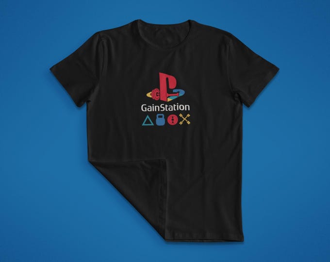 GainStation Gym T-Shirt | Iron-Comic