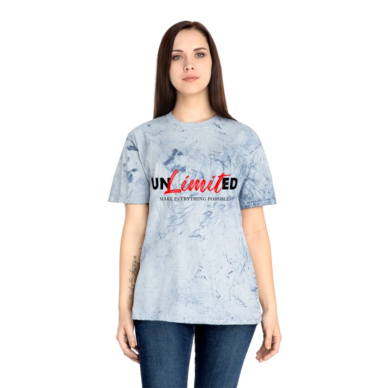 UNLIMITED Unisex Color Blast T-Shirt image 3