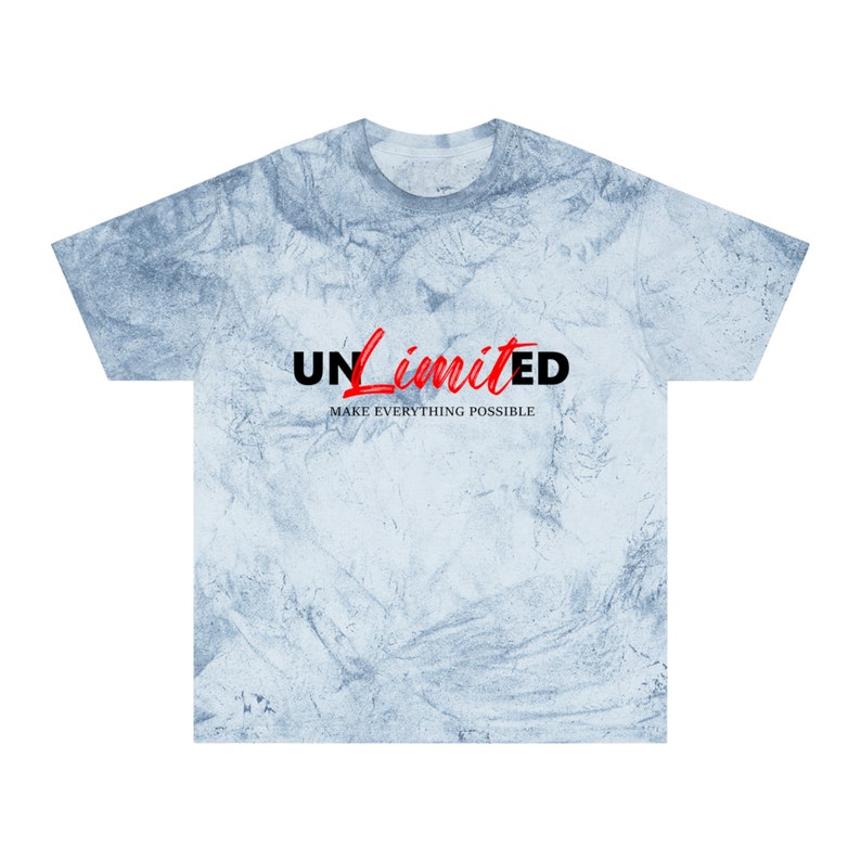 UNLIMITED Unisex Color Blast T-Shirt image 9