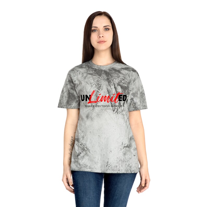 UNLIMITED Unisex Color Blast T-Shirt image 4