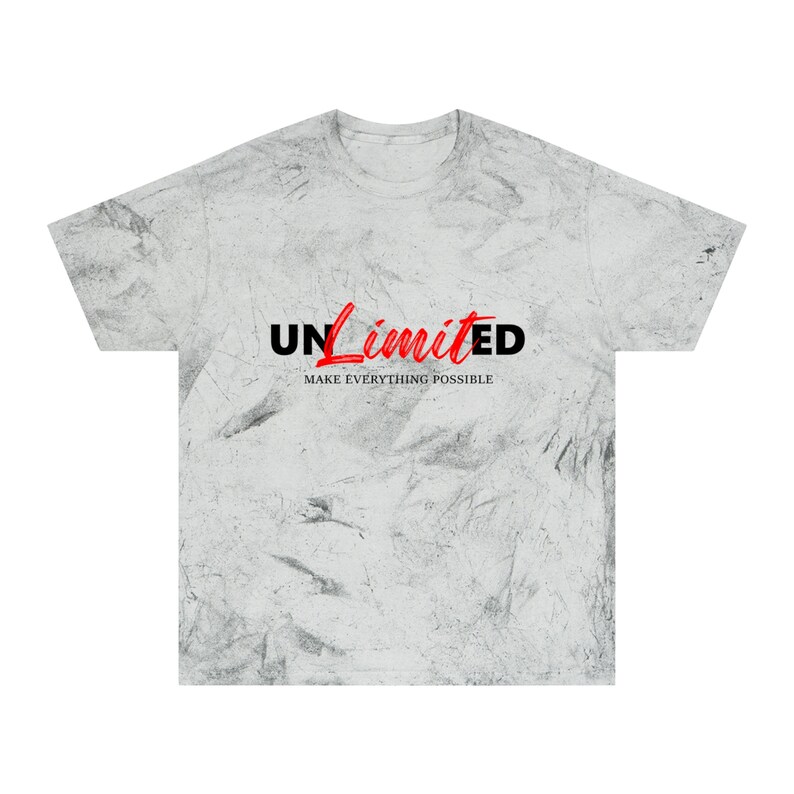 UNLIMITED Unisex Color Blast T-Shirt image 10