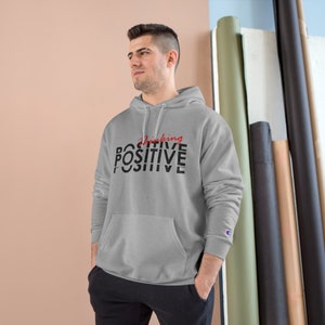 Thinking Positive Champion Hoodie image 4