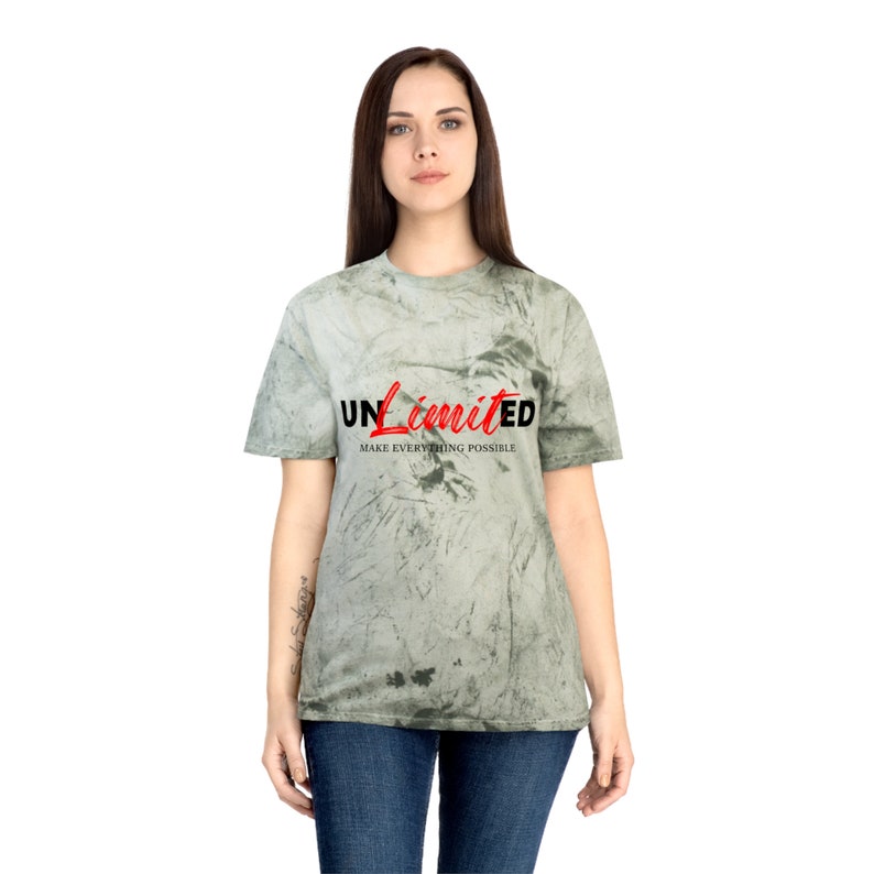 UNLIMITED Unisex Color Blast T-Shirt image 6