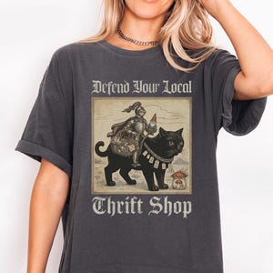 Comfort Colors Vintage Thrifting Shirt for Crunchy Girl 2XL-4XL