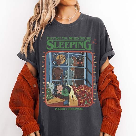 Comfort Colors Cryptid Christmas Shirt 2XL-4XL