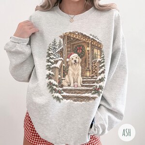 Golden Retriever Christmas Sweatshirt