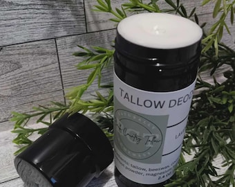 Desodorante de sebo natural