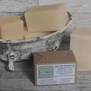 Talg Shampoo/Conditioner 2 in 1 Riegel