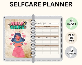 Self care Planner / Mindfulness / Self Love / Instant Download / Digital Downloads