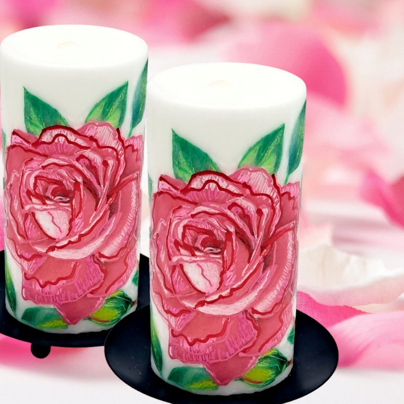 Candle Decorating Etsy