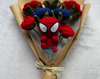 HANDMADE Crochet Superhero Bouquet