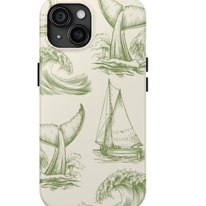 Coastal Phone Case - Nautical Design for Sea Lovers for iPhone 16 15 14 13 12 11 Mini Pro ProMax Plus Samsung S24 S23 S22 S21