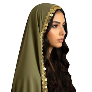 Coin Headband Thobe - Etsy display picture 3