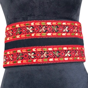 Cultural Palestinian Tatreez Belt