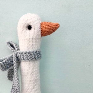 Amigurumi Knit Goose Pattern Digital Download