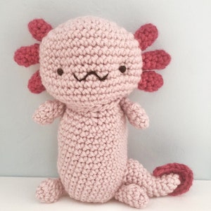 Amigurumi Crochet Axolotl Pattern Digital Download