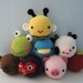 Amigurumi Crochet Animal Toys for Baby Pattern Digital Download