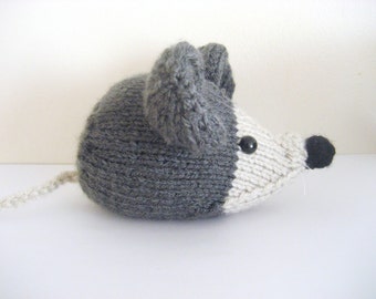 Amigurumi Knit Little Mouse Pattern Digital Download
