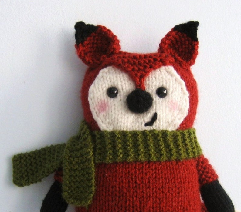 Amigurumi Knit Little Fox Pattern Digital Download image 5