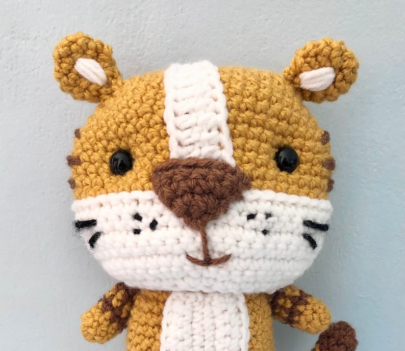 Amigurumi Crochet Tiger Pattern Digital Download image 2