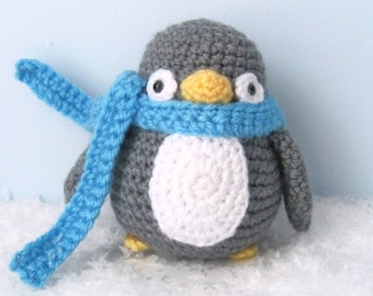 Amigurumi Crochet Penguin Pattern Digital Download