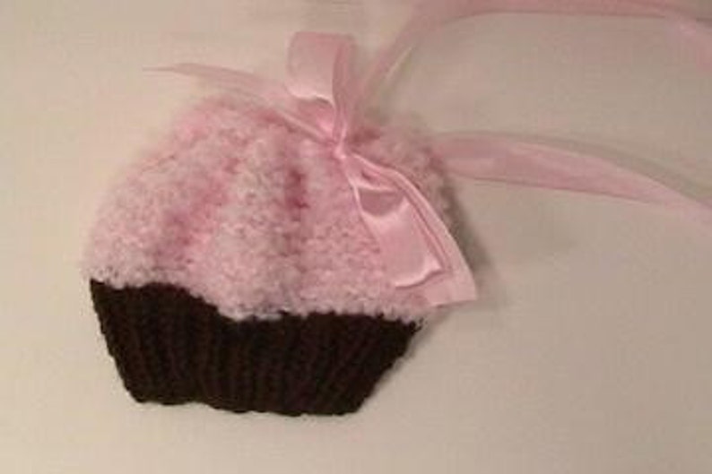 Sale Amigurumi Knit Simple Cupcake Purse Pattern Digital Download image 5