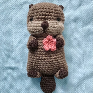 Amigurumi Crochet Sea Otter Pattern Digital Download image 2