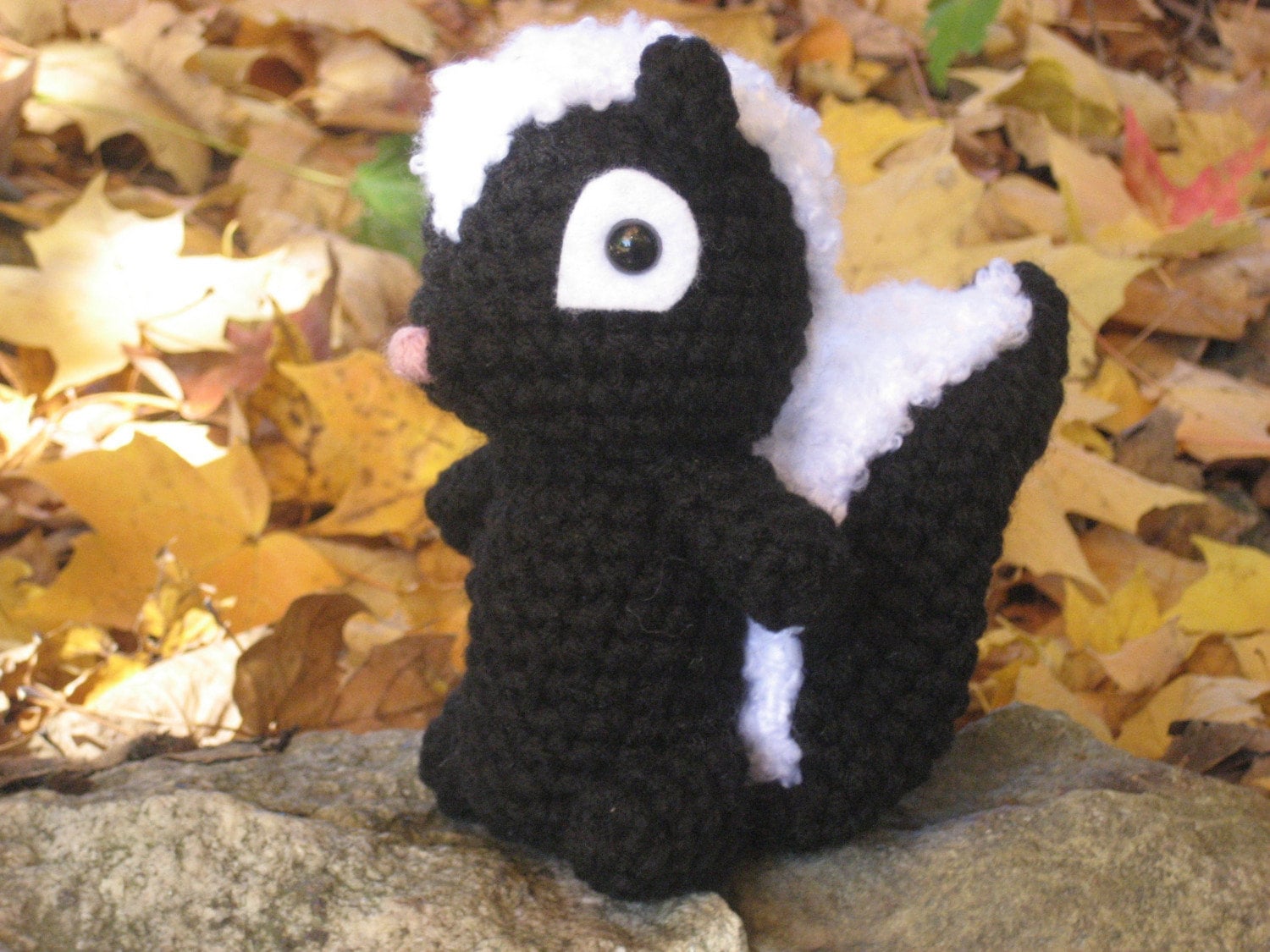 Sale - Amigurumi Crochet Skunk Pattern Digital Download