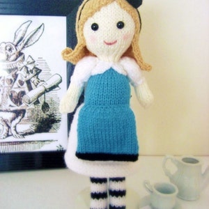 Amigurumi Knit Alice in Wonderland Pattern Digital Download image 3