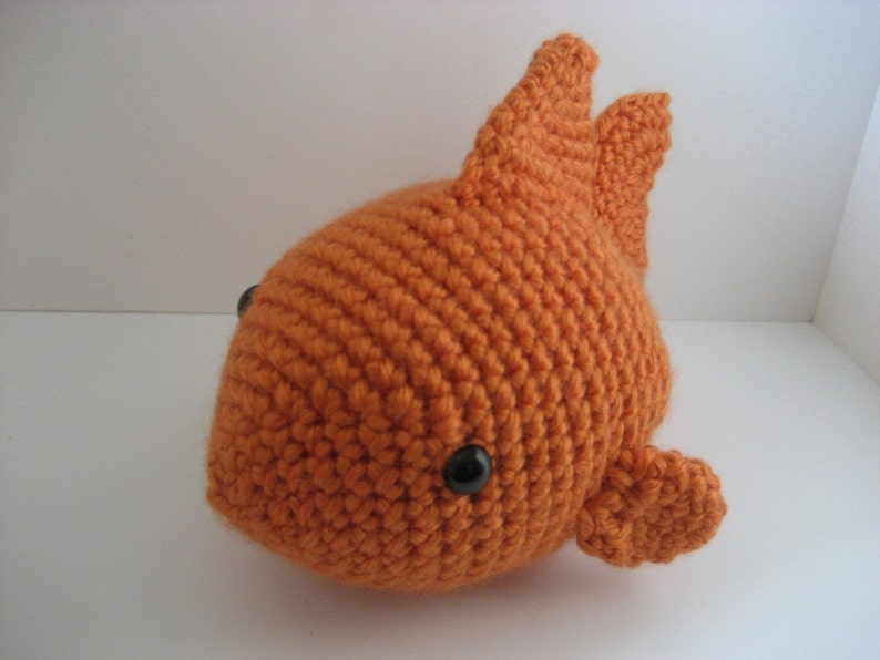 Amigurumi Crochet Goldfish Pattern Digital Download image 5