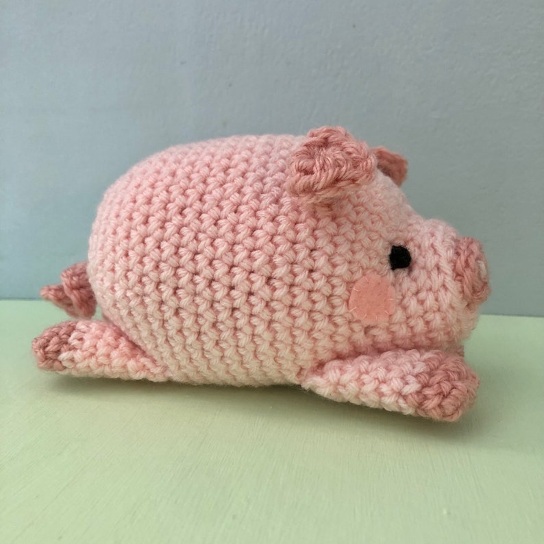 Amigurumi Crochet Pig Pattern Digital Download image 6