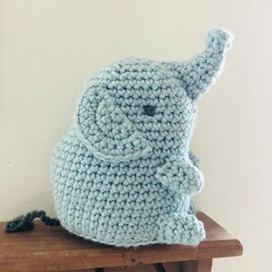 Amigurumi Crochet Elephant Pattern Digital Download