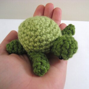 Amigurumi Crochet Sea Turtle Pattern Digital Download image 3