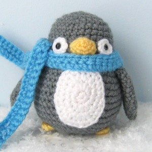 Patrón Pingüino Amigurumi Crochet Descarga Digital imagen 3