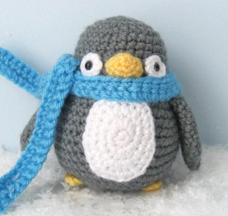 Patrón Pingüino Amigurumi Crochet Descarga Digital imagen 3