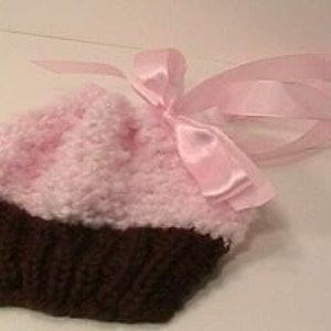 Sale Amigurumi Knit Simple Cupcake Purse Pattern Digital Download image 4