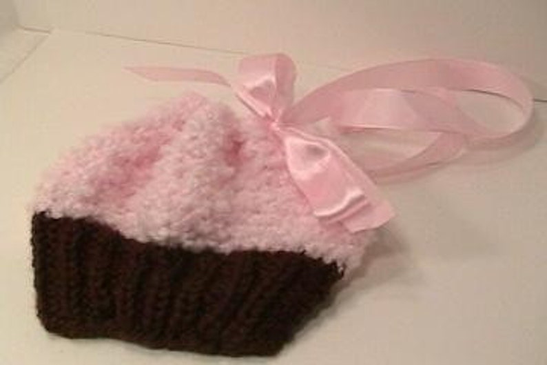 Sale Amigurumi Knit Simple Cupcake Purse Pattern Digital Download image 4