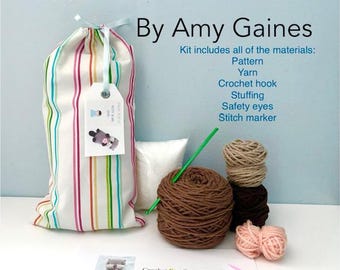 Crochet Sea Otter Kit