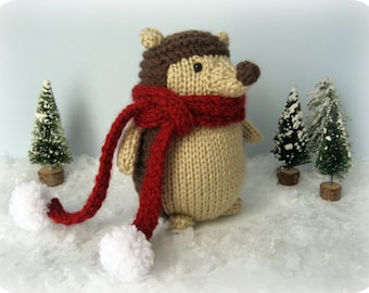 Sale - Amigurumi Knit Hedgehog Pattern Digital Download